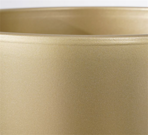 Vaso liscio oro d.17