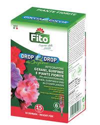 Concime goccia a goccia piante fiorite
